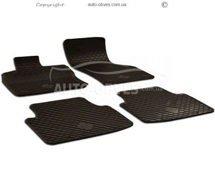 Floor mats rubber Skoda Octavia A7 2012-2020, 4 pcs фото 0