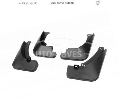 Mud flaps model Skoda Octavia III A7 2012-2017 - type: set of 4 pieces SD, SW фото 0