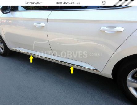 Door moldings Skoda Superb 2015-... photo 2