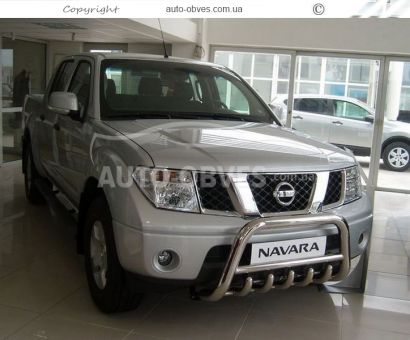 Front bar Nissan Navara 2005-2014 - type: standard фото 3