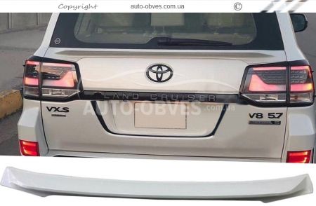 Spoiler under glass Toyota Land Cruiser 200 2016-2021 фото 2