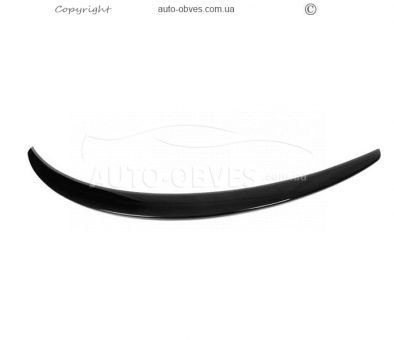 Spoiler Mercedes C-class w205 2014-2021 - type: black for coupe фото 0