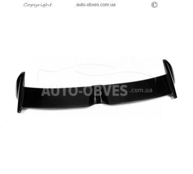Спойлер lip BMW X3 G01 2018-… - тип: чорний фото 2