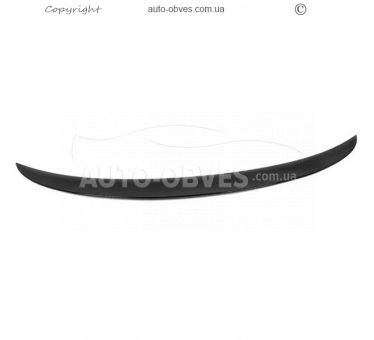 Spoiler lip BMW X6 E71 2008-2014 - type: black фото 2