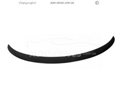 Спойлер lip Mercedes CLA c117 2013-2019 - тип: чорний фото 2