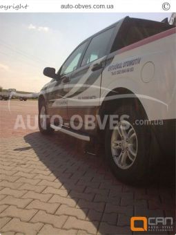 Profile running boards Ssangyong Actyon Sport 2006-2012 - Style: Range Rover фото 1