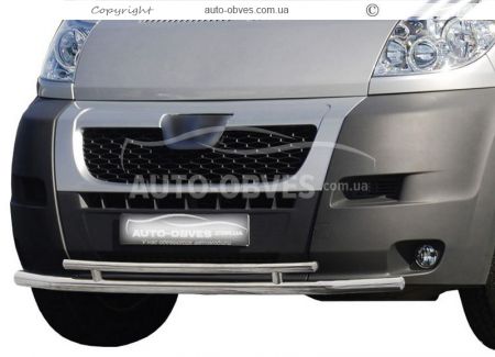 Double arc Peugeot Boxer 2006-2014 - type: on tubes фото 0