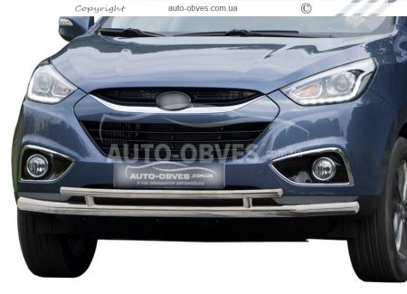 Подвійна дуга Hyundai ix35 2010-2016 - тип: на трубках фото 0