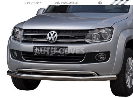 Защита переднего бампера Volkswagen Amarok 2011-2015 фото 0