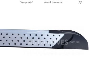 Алюминиевые подножки Daihatsu Terios 2006-2016 - style: BMW фото 3