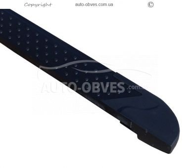 Range Rover Vogue running boards - style: BMW color: black фото 3