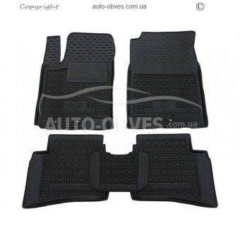 Floor mats Kia Stonic 2017-... - type: polyurethane фото 0