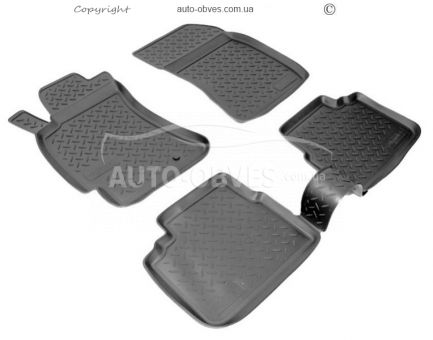 Floor mats Subaru Forester 2008-2012 - type: set, model фото 0