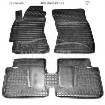 Floor mats Subaru Forester 2008-2012 - type: polyurethane фото 0