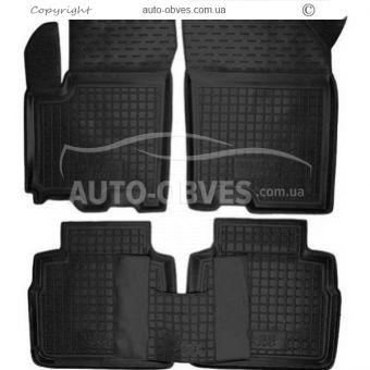 Rugs Suzuki SX4 2014-2017, 2017-... restyle - type: polyurethane фото 0