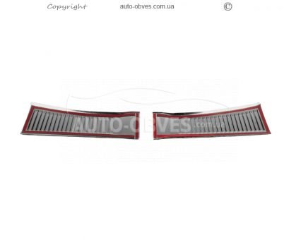 Накладка на задній поріг багажника Suzuki SX4 S-Cross 2021-... фото 4