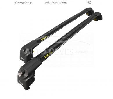 Crossbars for integrated roof rails Fiat 500X type: Air-2 color: black фото 0