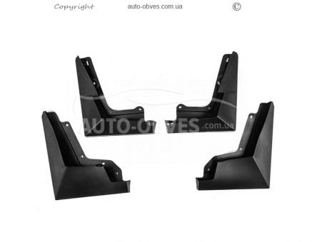 Model mudguards Tesla Cybertruck 2023-... - type: 4 pcs фото 3