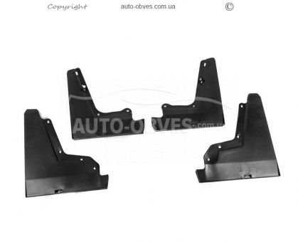 Model mudguards Tesla Cybertruck 2023-... - type: 4 pcs фото 2