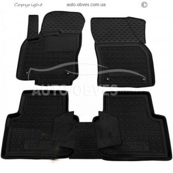 Floor mats Volkswagen Tiguan 2016-... - type: polyurethane фото 0