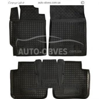 Floor mats Toyota Camry 40 - type: polyurethane фото 0