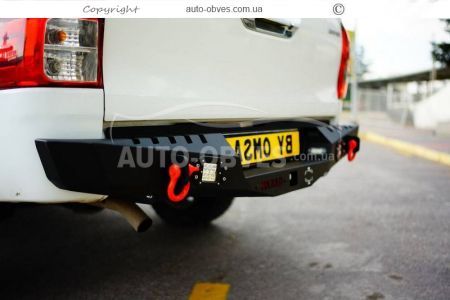 Rear power bumper for Toyota Hilux 2015-... фото 7