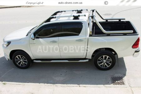 Body bar Toyota Hilux 2020-... - type: long version фото 4