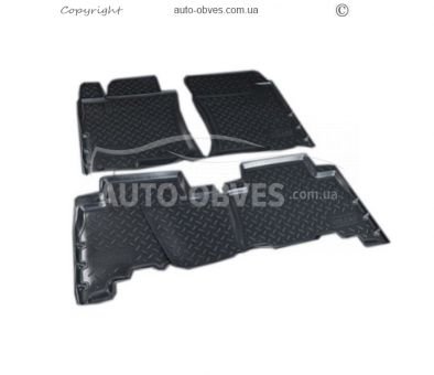 Floor mats Toyota Prado 120 2003-2008 - type: set, model фото 0