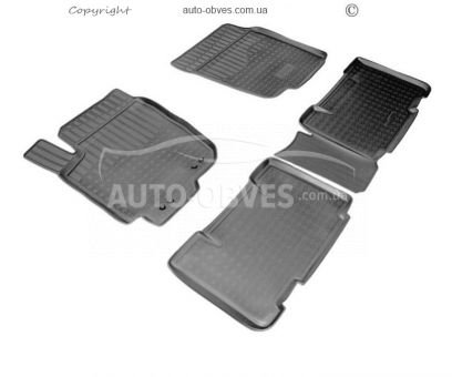 Floor mats Toyota Rav4 2016-2019 - type: set, model фото 0