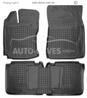 Floor mats Toyota Venza 2013-... - type: polyurethane фото 0