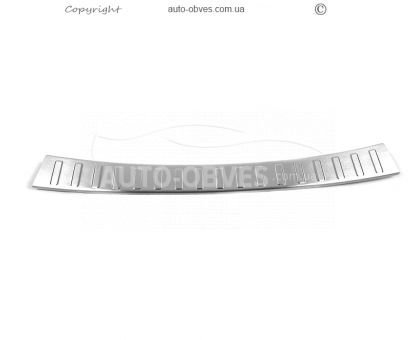 Накладка на задний бампер Toyota Auris 2015-2018 - тип: кузов универсал фото 1