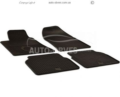 Rubber floor mats Toyota Avensis 2003-2008, 4 pcs фото 0