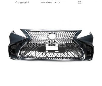 Front bumper Toyota Camry 2018-2023 - type: lexus ls style assembled фото 1