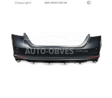 Задній бампер Toyota Camry 2018-2023 - type: lexus ls style в зібраному вигляді фото 3