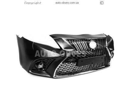 Передній бампер в зборі Toyota Camry 2006-2012 - type: рестайлінг lexus стиль v2 фото 2