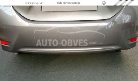 Toyota Corolla 2013-2019 Rear bumper lip photo 2