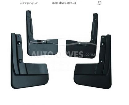 Бризковики Toyota HiAce 2019-... - тип: 4 шт фото 0