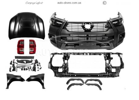 Toyota Hilux restyling kit 2006-2015 - type: 2020 фото 0