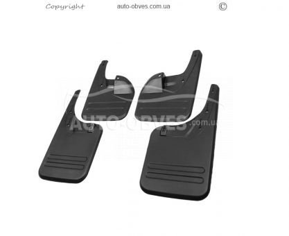 Mud flaps model Toyota Hilux 2012-2015 -type: set 4pcs фото 0