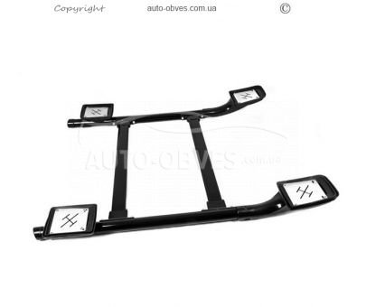 Roof rails Mercedes X class - color: black фото 10