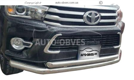 Подвійна дуга Toyota Hilux 2015-2020 фото 1