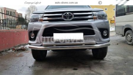 Двойная дуга Toyota Fortuner 2015-... фото 3