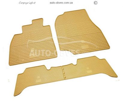 Floor mats for Lexus LX470 - type: 4pcs - beige фото 0