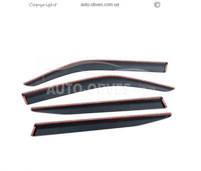 Дефлекторы окон Toyota Land Cruiser 300 - тип: 4 шт hic фото 1