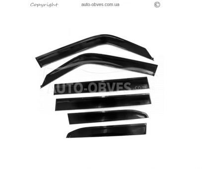 Window deflectors Toyota Land Cruiser Prado 250 фото 2