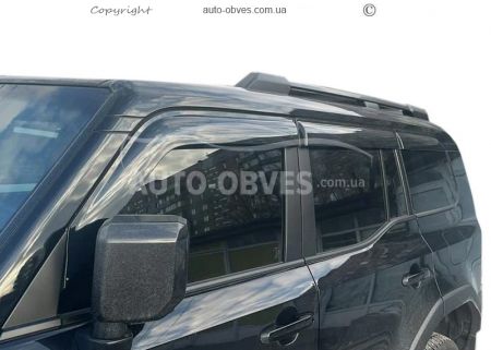Window deflectors Toyota Land Cruiser Prado 250 фото 3