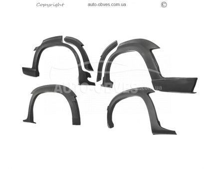 Комплект розширювачів арок Toyota Land Cruiser 200 2016-2021 - wald фото 0