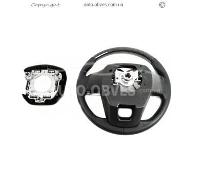 Steering wheel assembly Toyota Land Cruiser 200 - type: LC300 design natural carbon photo 3