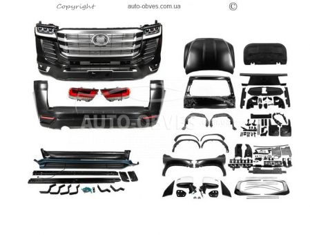 Toyota Land Cruiser 200 body kits - type: on LC 300 High-Line фото 0
