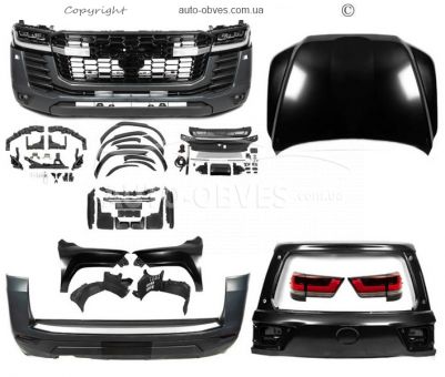 Комплект рестайлінгу Toyota Land Cruiser 200 - type: на LC 300 GR фото 0